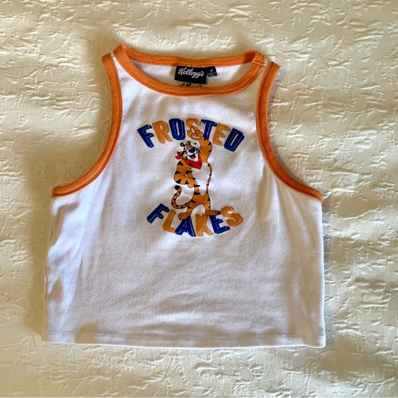 Kelloggs Tops - Kellogg’s Frosted Flakes Crop Top